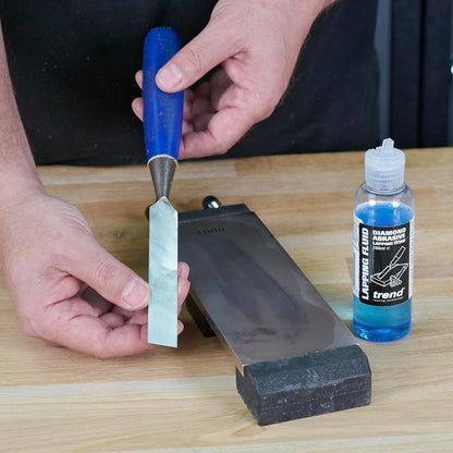 Trend Diamond Abrasive Lapping Fluid, 3.4 fl oz, Blue, Professional Grade Sharpening Fluid for Optimum Performance, DWS/LF/100
