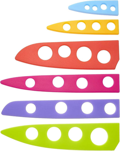 CHEF'S VISION Landscape Knife Blade Covers - Premium Kitchen Knife Guards - Protect your Knives With Stylish Knife Sheaths - Durable and Protective Knife Sleeves - Knives not Included