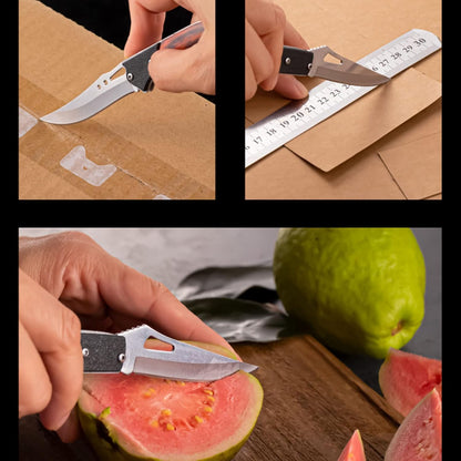 Pocket Folding Knife 6Pack Tactical Knives EDC Tools for Outdoor Camping Fishing - Best Gift Idea