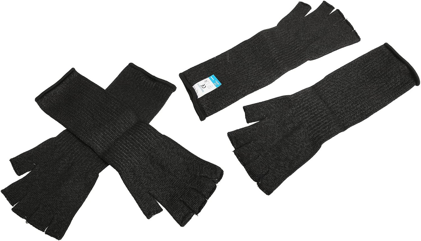 ZJchao Cut Safety Sleeves 5 Levels Arm Finger Holes Applicable Work Assembly Line Kitchen