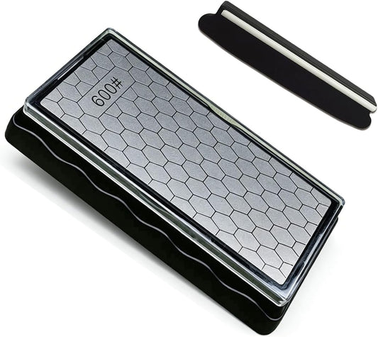 Diamond Sharpening Stone Set,8 Pcs Diamond Lapping Plate Coarse/Medium/Fine Grit Sharpener,240/400/600/800/1000/1500/2000/3000 Grit，Perfect Assistance Sharpener Angle Guide