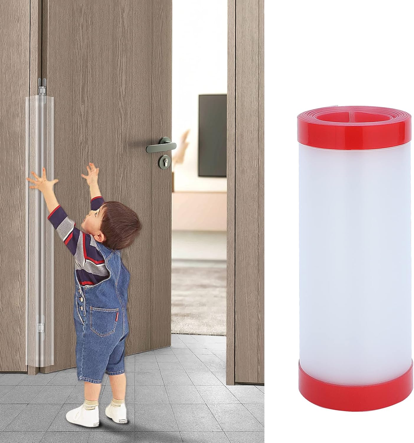Door Pinch Guard Baby Proofing, Door Hinge Cover, Door Protector for Kids Finger Safety, Door Finger Pinch Guards Heavy Duty, Door jam Shield