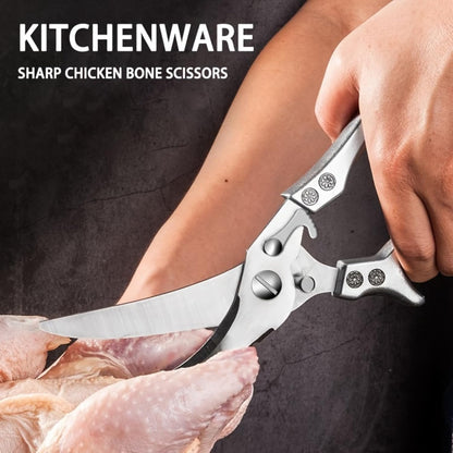 Professional Poultry Shears - Kitchen Shears for Spatchcocking Chicken and Meat Cutting, Multi-Purpose Kitchen Scissors for Food