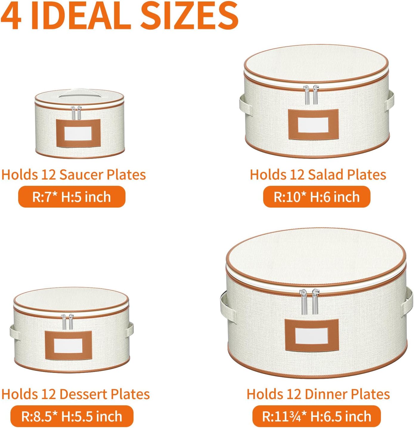 Aokeyee 2-Pack Silverware Storage Box, Sturdy Flatware Organizer with 5 Compartments & Adjustable Dividers, Utensil Case with Clear Lid & Handle for Knives, Forks & Spoons, Gray