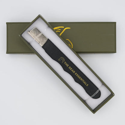 The Bear Essentials Ferro Rod Striker -100% Tungsten Carbide - Dual Purpose Survival Fire Striker & Sharpener