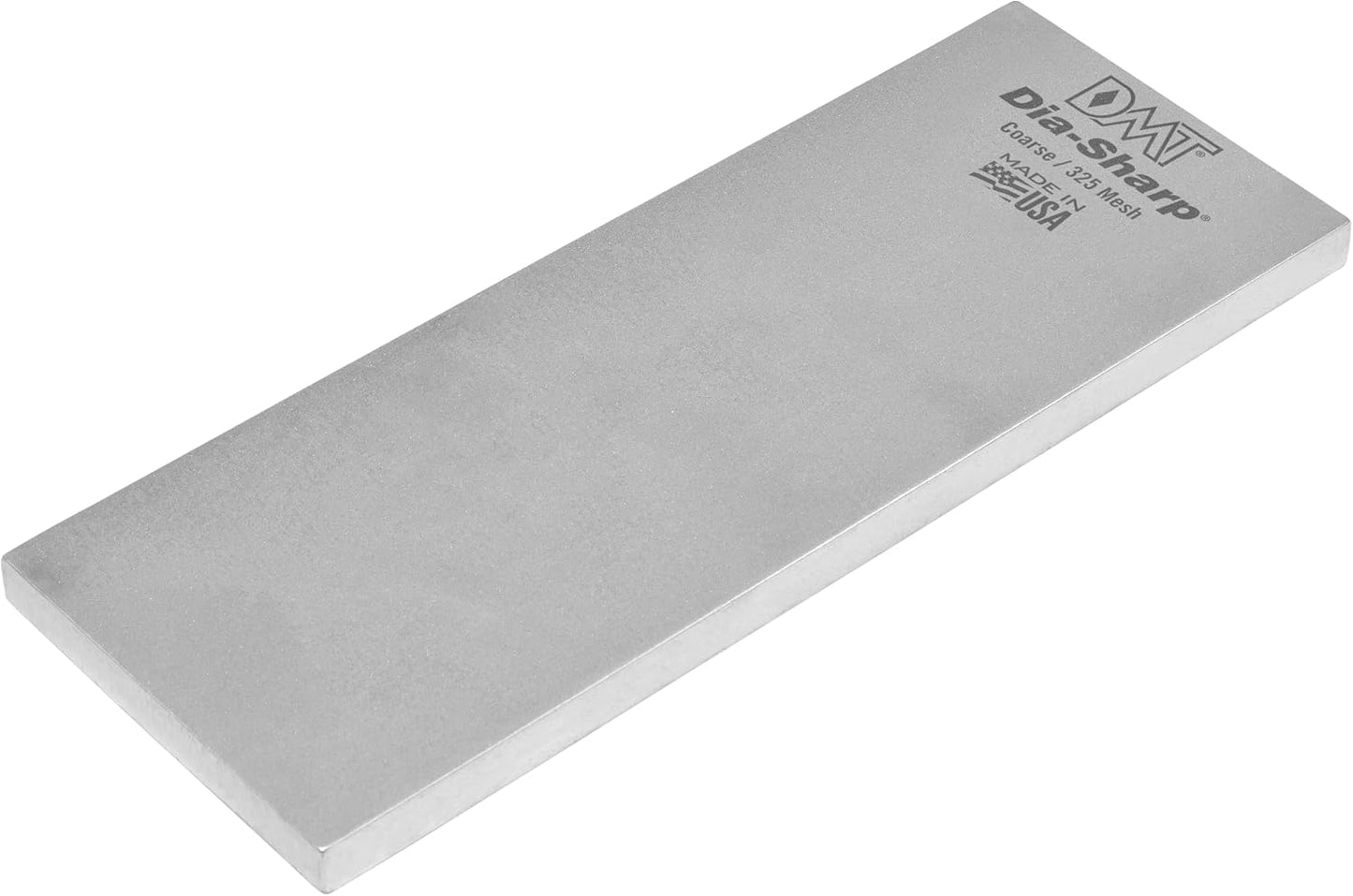 DMT DMTD8ME/EE Dia-Sharp Bench Stone Diamond Knife Sharpener, Medium X-Fine/XX-Fine Grit (4000/8000), Non-Slip Diamond Sharpening Stone for Blades & Tools, 8" x 3" x 0.38"