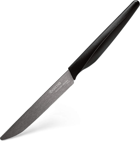 Kyocera 4-piece Ceramic Steak Knife Set, 4.5" White