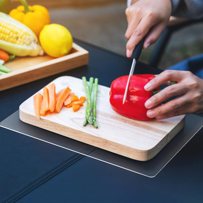 Upgraded 10” x 15” Non-Adhesive Non-Slip Cutting Board Mat, Multi-Purpose Non-Slip Pad for Chefs & Home Cooks, Safety Grip Mat Under Kitchen Cutting Boards, Drawer Liners (Black, 1 Pack)
