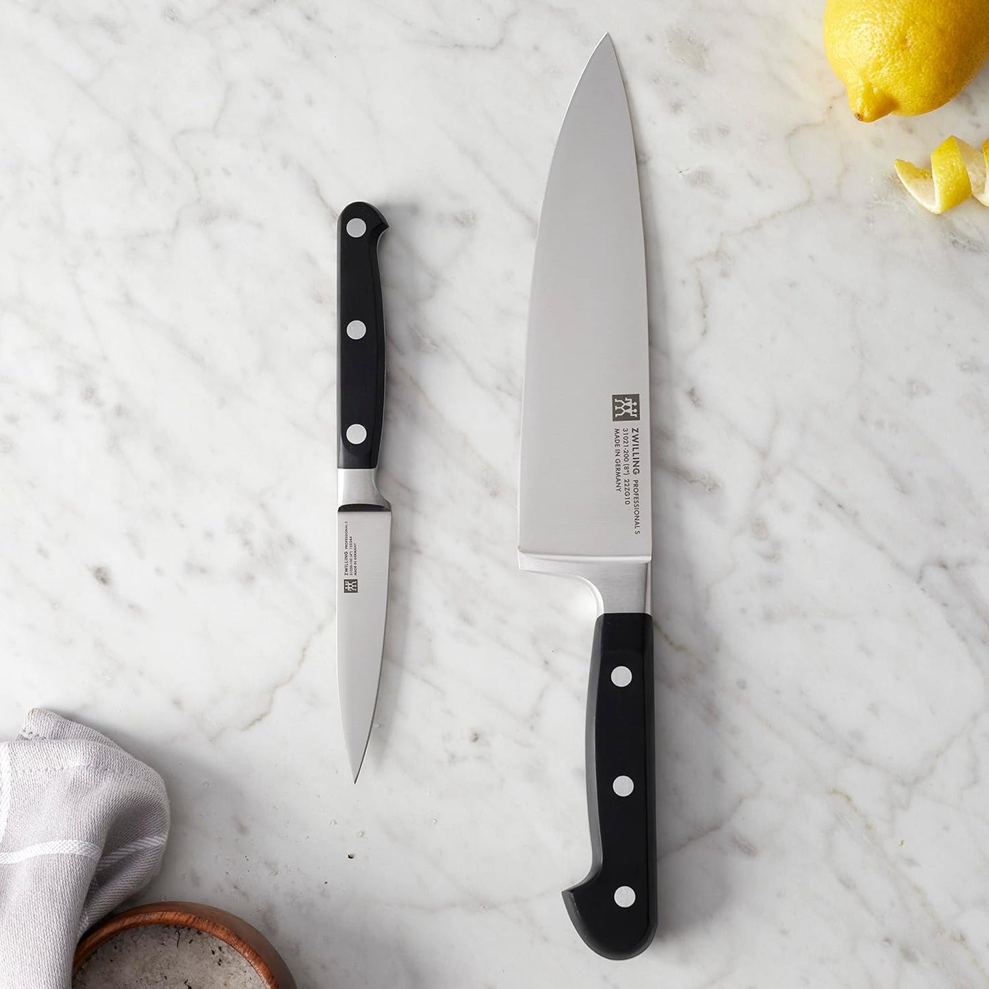 ZWILLING Professional "S" 2-pc Chef's Knife Set