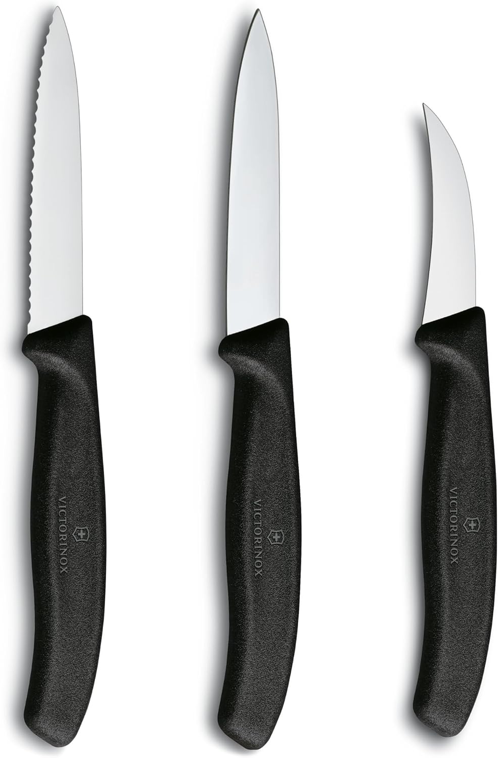 Victorinox Swiss Classic 3-Piece Paring Set, Black, 3-Inch