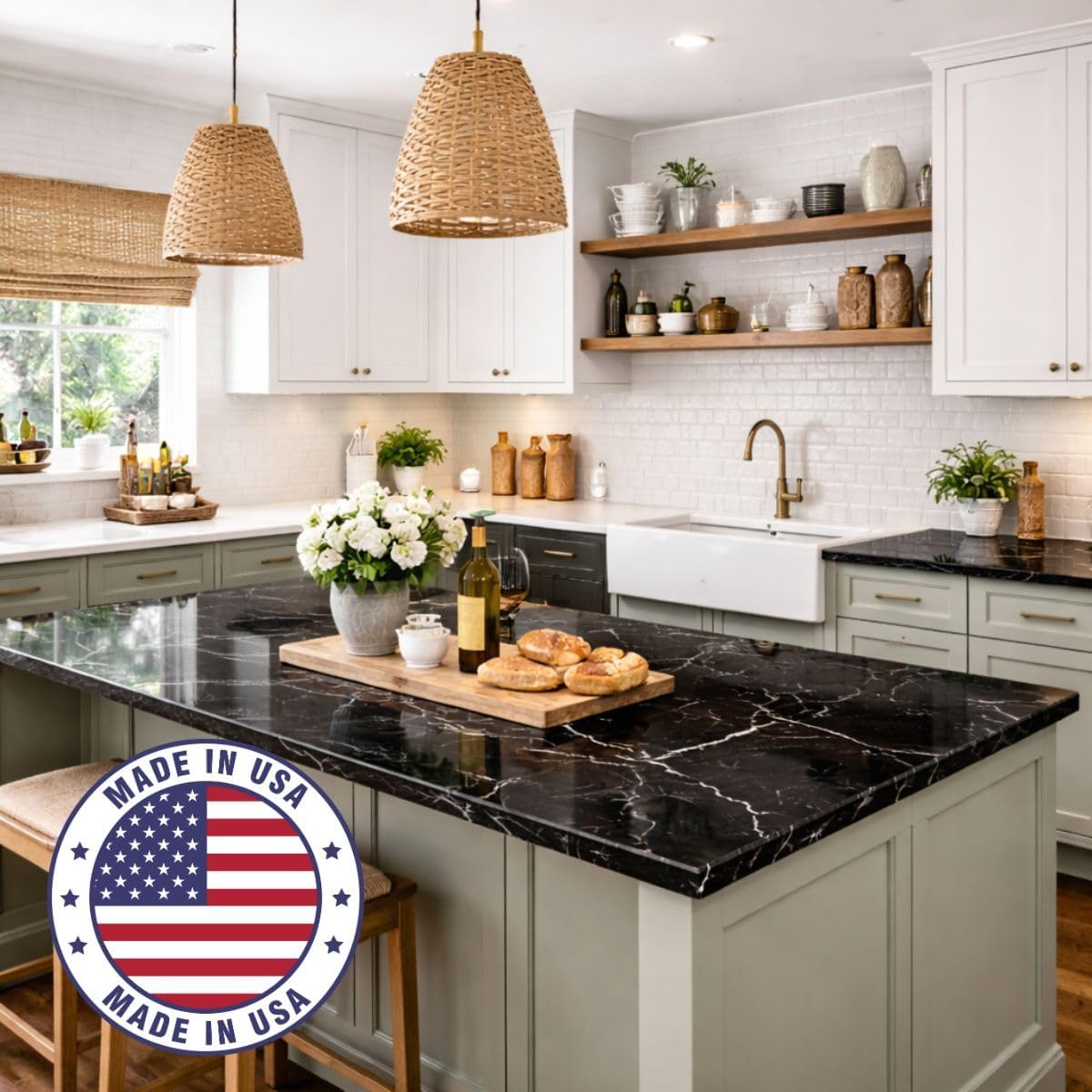 Giani Butcher Block Easy Epoxy Countertop Paint Kit