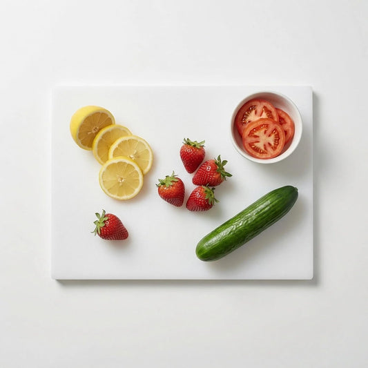 CMI Commercial Grade Cutting Board for Kitchens,Cutting Board Set,Plastic Chopping Board,18 x 12 x 1/2 Inch, Multi-Color 6 of Pack Set,NSF Certified,for Vegetable Meat or Cheese