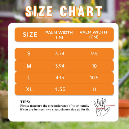 HANDLANDY Rose Pruning Gloves for Men & Women, Long Thorn Proof Gardening Gloves, Breathable Pigskin Leather Gauntlet, Best Garden Gifts & Tools for Gardener