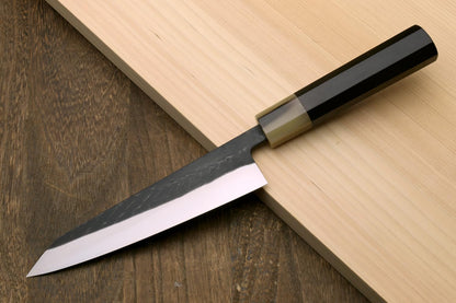 Yoshihiro Kurouchi Stainless Clad High Performance SLD Japanese Petty-Kiritsuke Knife (6" (150mm) & Saya Cover)