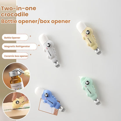 2 Pack Ceramic Box Cutter, Retractable, Mini, Cute, Box Opener, Built-In Magnetic, Small Box Cutter, Safe for Kids, Package Opener with Lanyard for Home, Office