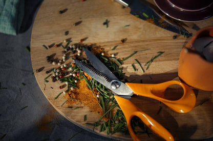 Fiskars Kitchen Scissors, Total Length: 18 cm, Quality Steel/Synthetic Material, Classic, 1000819