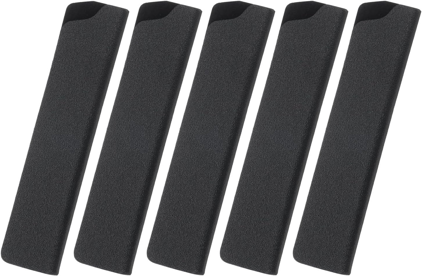uxcell Knife Cover Sleeves, 6.5" x 1.3" ABS Knives Edge Guard Blade Protector Universal Knife Sheath for Home Kitchen, Black