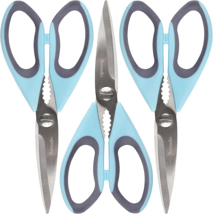 Premium 5-in-1 Kitchen Shears with Peeler Set - 1 Set (1 Scissor & 1 Peeler)