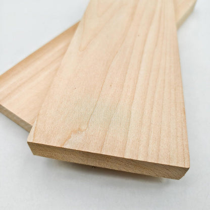 Unfinished Basswood Blocks for Crafts, Wood Craft Panels for Art, Engraving, Painting, DIY Projects, Chip Carving, Fretwork (7.87 x 3.93 x 0.78 in)
