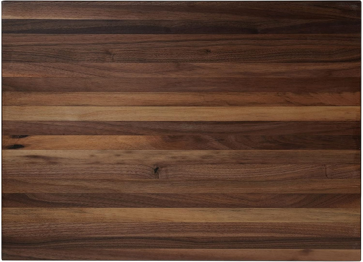 CONSDAN Walnut Cutting Board for Kitchen, USA Grown Hardwood, 20 x 15, with Invisible Inner Handle, Prefinished with Food-Grade Oil, Suitable for Kitchen Edge Grain, 1" Thick