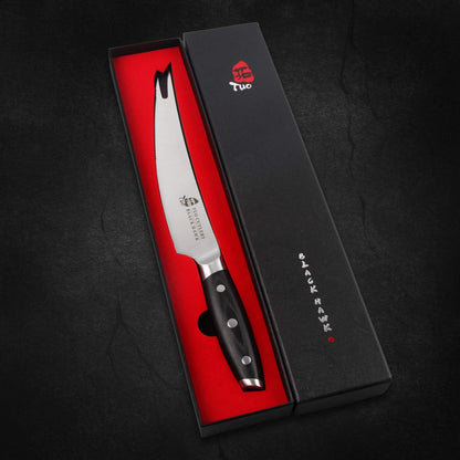 TUO Honing Rod, Knife Sharpening Rod 8 Inch, High Carbon German Steel Knife Sharpener with Ergonomic Pakkawood Handle, Premium Honing Steel for Kitchen Knives Blade Maintenance, Black Hawk Series