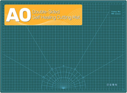 Foldable Self Healing Cutting Mat, 17" x 11", Rotary Cutting Mat for Sewing, Quilting, Scrapbooking, Craft Cutting Board for Hobby Use(A3)