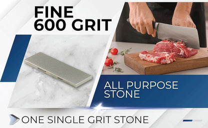 Ultra Sharp Diamond Sharpening Stone - Extra Fine 1200 Grit - 8 x 3
