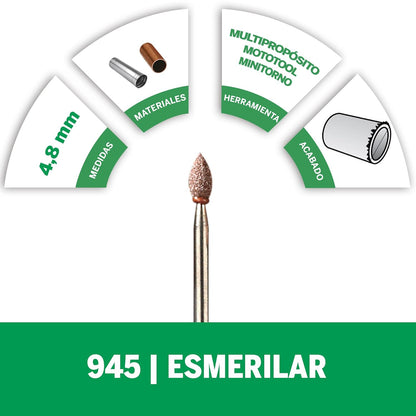 Dremel 932 Aluminum Oxide Grinding Stone