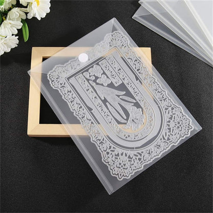 Briartw 10 Sheets Rubber Soft Magnet Sheet for Metal Cutting Dies Storage, Crafts Tool Scrapbooking Arts and Crafts Flexible Placement Mats, 3mm 6.85x5inches