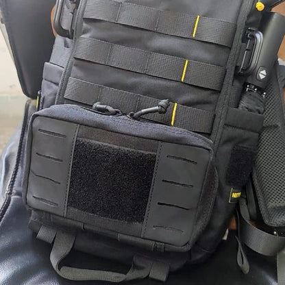 Azarxis Tactical Mini Belt Pouches, Multi-Purpose Small Battery Case Compact Utility EDC Card Slot Holder Waist Bags Military Molle Pack Sundries Storage Pack