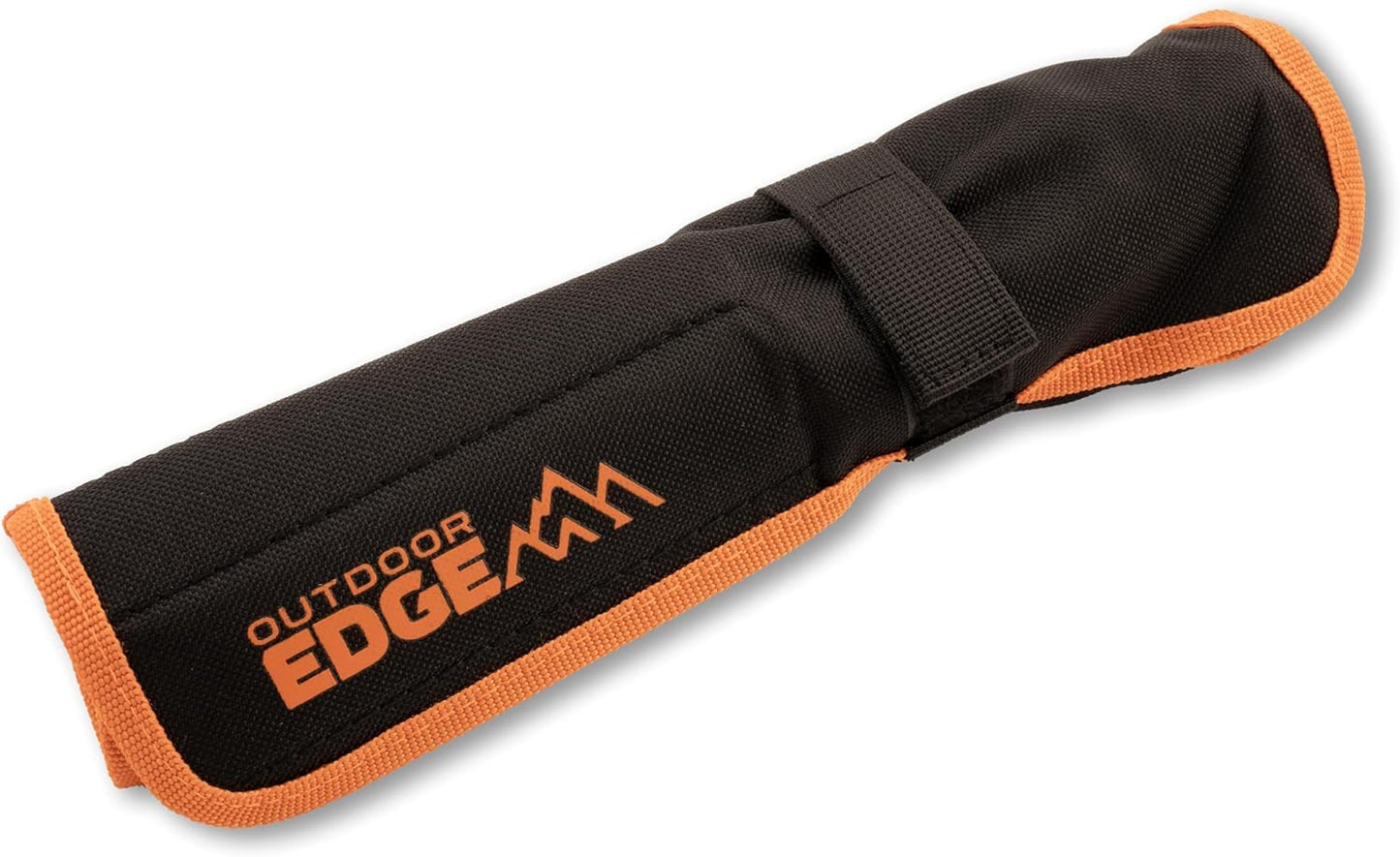 OUTDOOR EDGE Wild Roll Pack - 5-Piece Hunting Kit & Game Processing Set - Includes Gut Hook Skinning Knife, Caping Knife, Boning Blade & Two Stage Sharpener