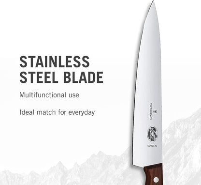 Victorinox Wood 8.5 Inch Chef's Knife, Wood Handle