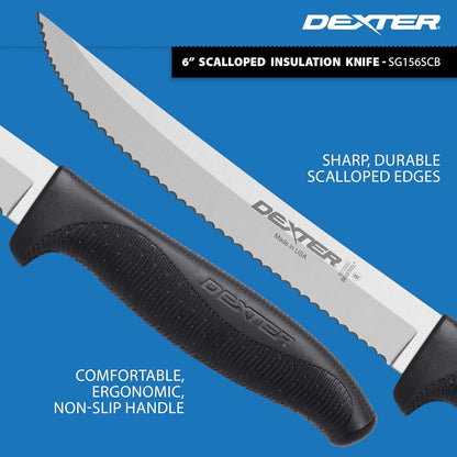 Dexter-Russell 5 1/2" Scalloped Insulation Knife