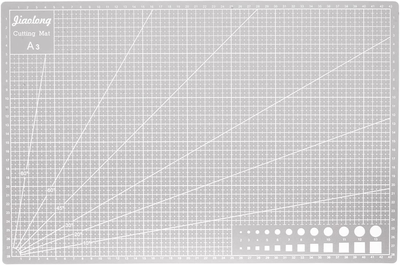 HARFINGTON A5 Self-Healing Cutting Mat 9"x6" Craft Cutting Board for DIY Art Work Sewing Cutting, Black