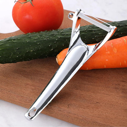 Multifunctional Vegetable Peeler with Stainless Steel Blade and Bottle Opener - Ideal for Veggie Potato Carrot and Apple Peeling