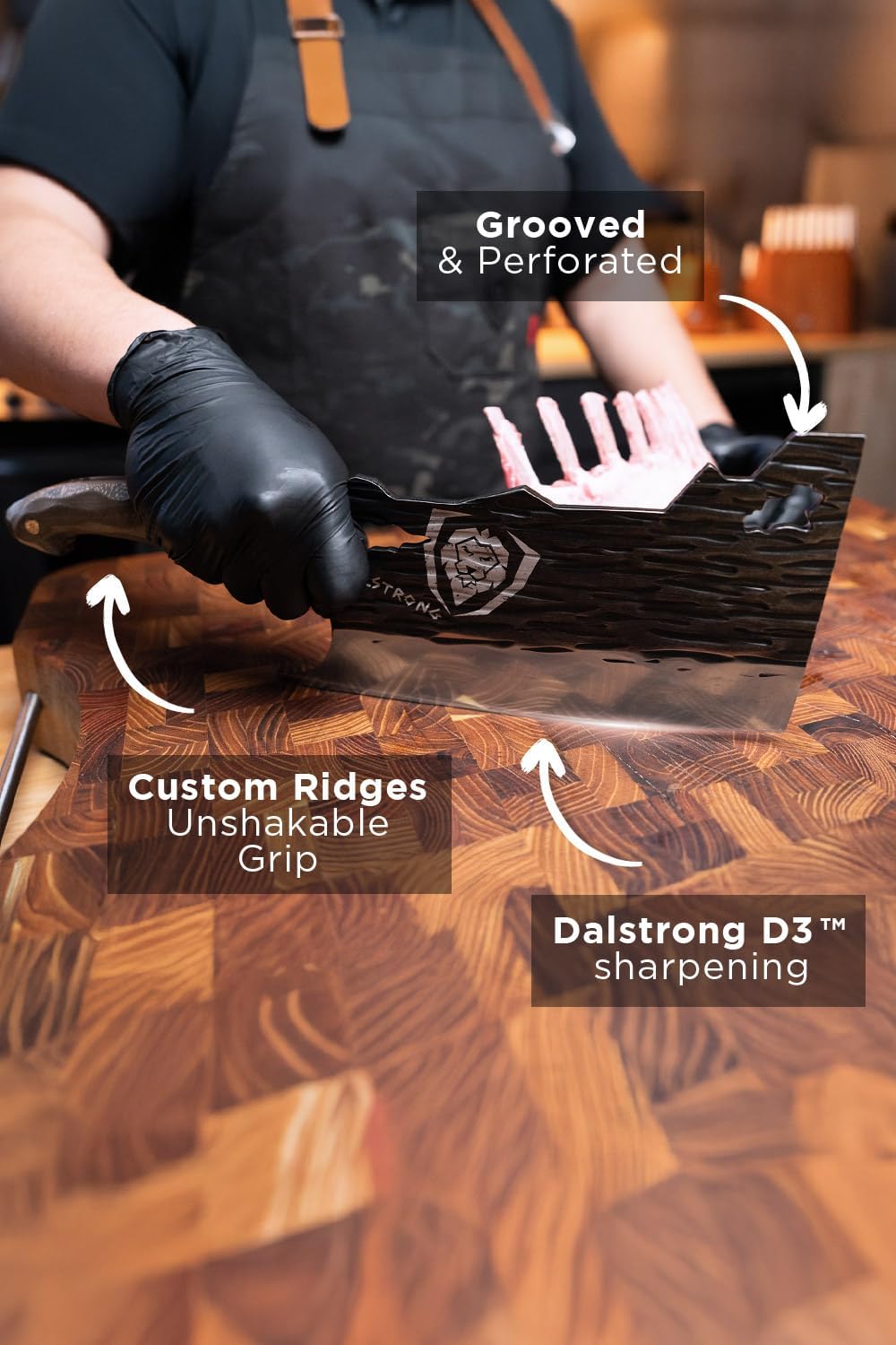 Dalstrong Curved Fillet Boning Knife 6”- Barbarian Series - Premium Swedish 14C28N High Carbon Stainless Steel - Black Brown Wood Handle Knife - Professional Fillet Knife- Sheath Included