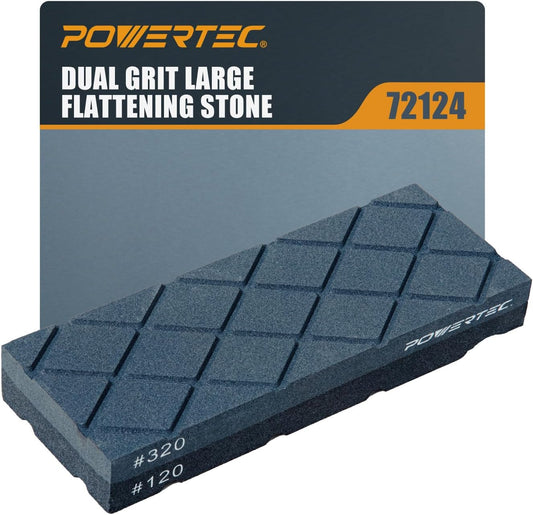 POWERTEC Sharpening Stone Holder – Adjustable Whetstone Stone Holder 5.5" to 9", Non-Slip Rubber Base for Secure Knives Sharpening for Kitchen w/knife Sharpener, Wet, Diamond Stone(71013)