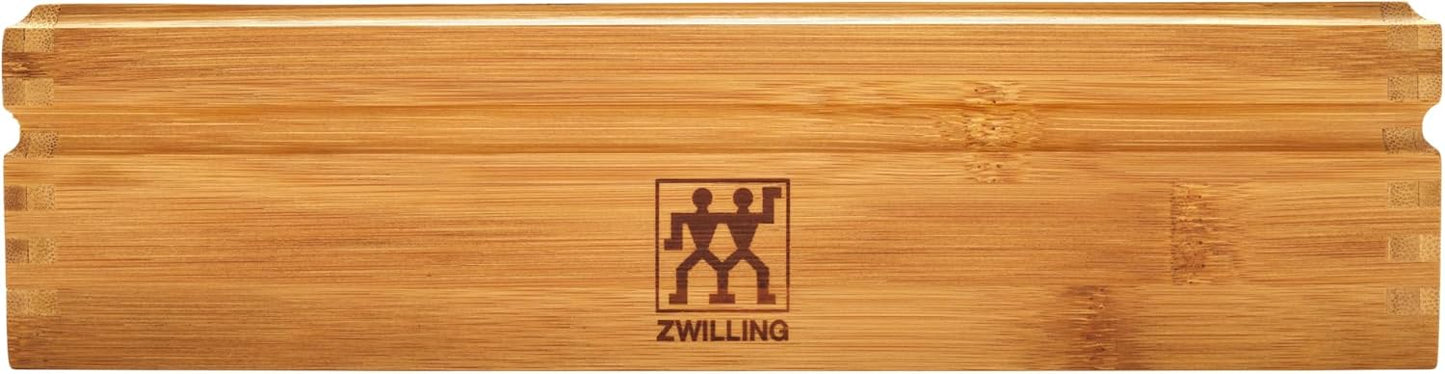 ZWILLING Bamboo Adjustable Flatware Storage Tray, Expandable Drawer Organizer