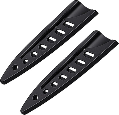 2 Pack Safety Knife Covers, PP Plastic Kitchen Knifes Blade Protector, Universal Guards Knife Covers or Sleeves for 3.5'' Paring Bread Carving Chef Knifes