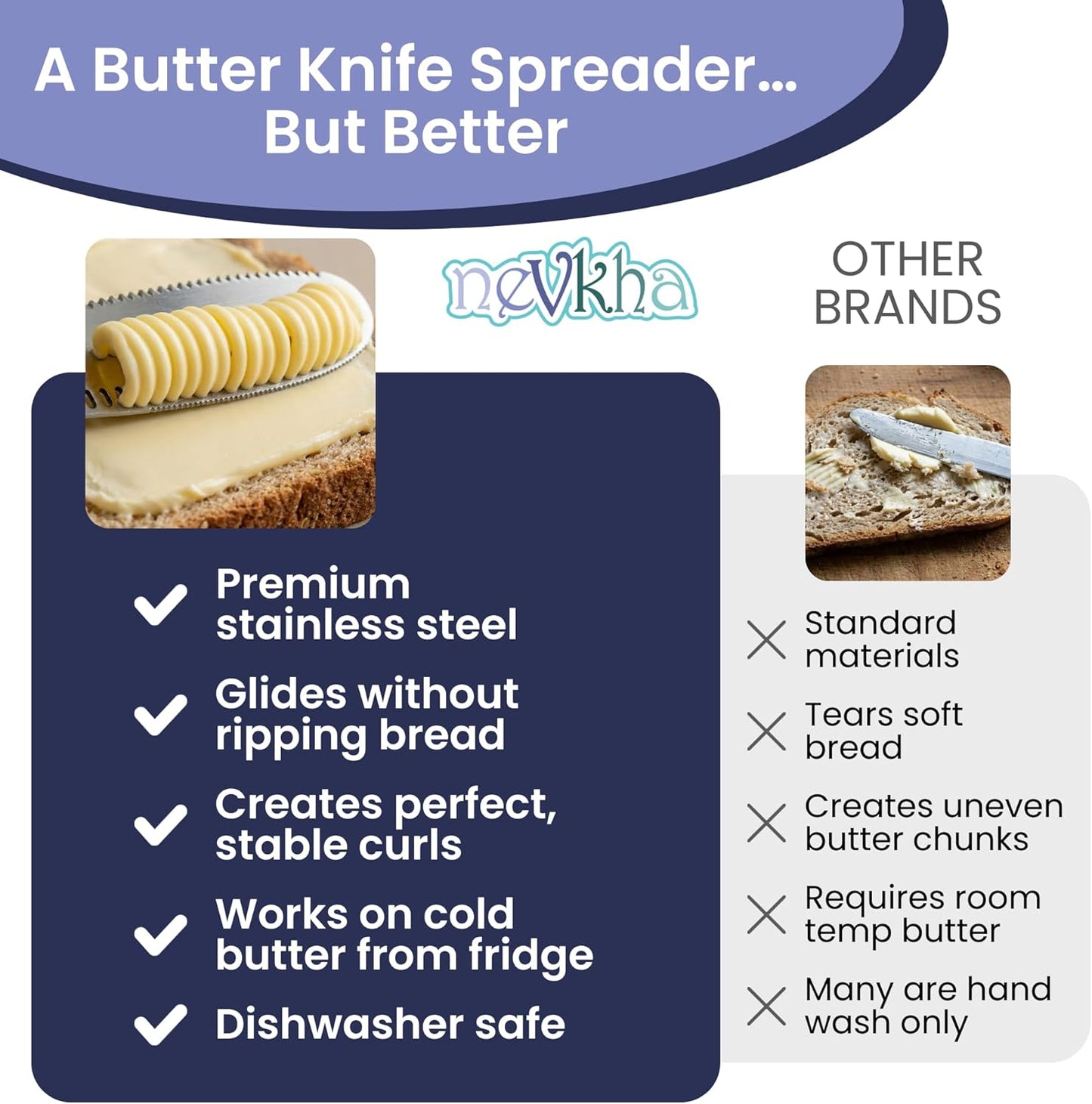 Stainless Steel Butter Knife (2)