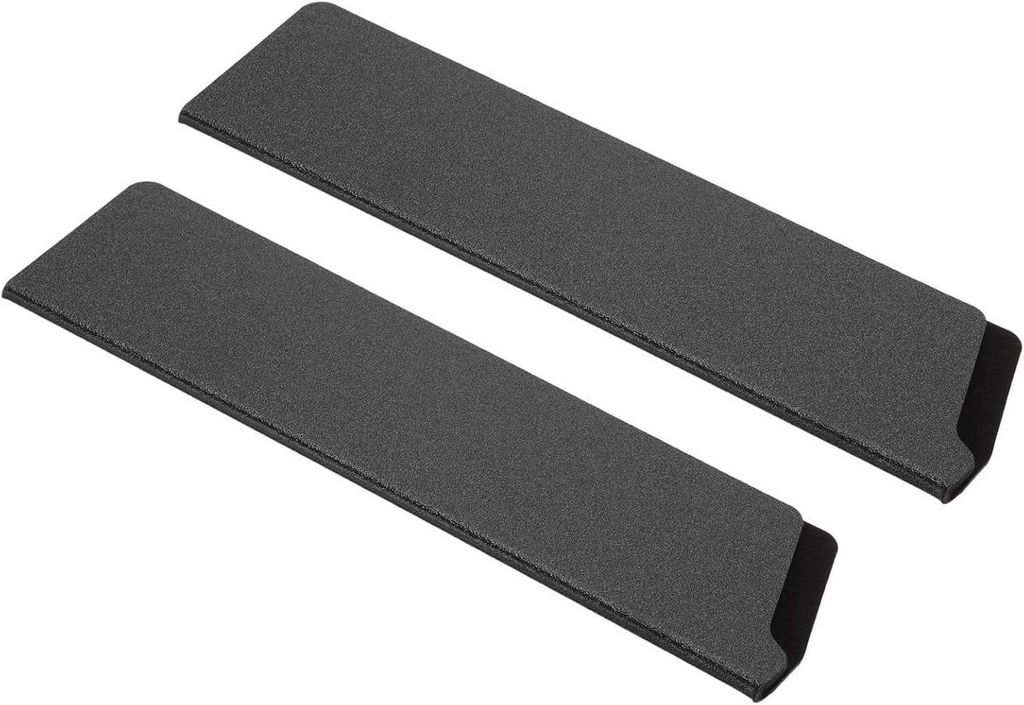 PATIKIL ABS Knife Cover Sleeves, 9x2 Inch Knife Blade Edge Guard Sheath Universal Blade Protector Flocking for Home Kitchen, Black