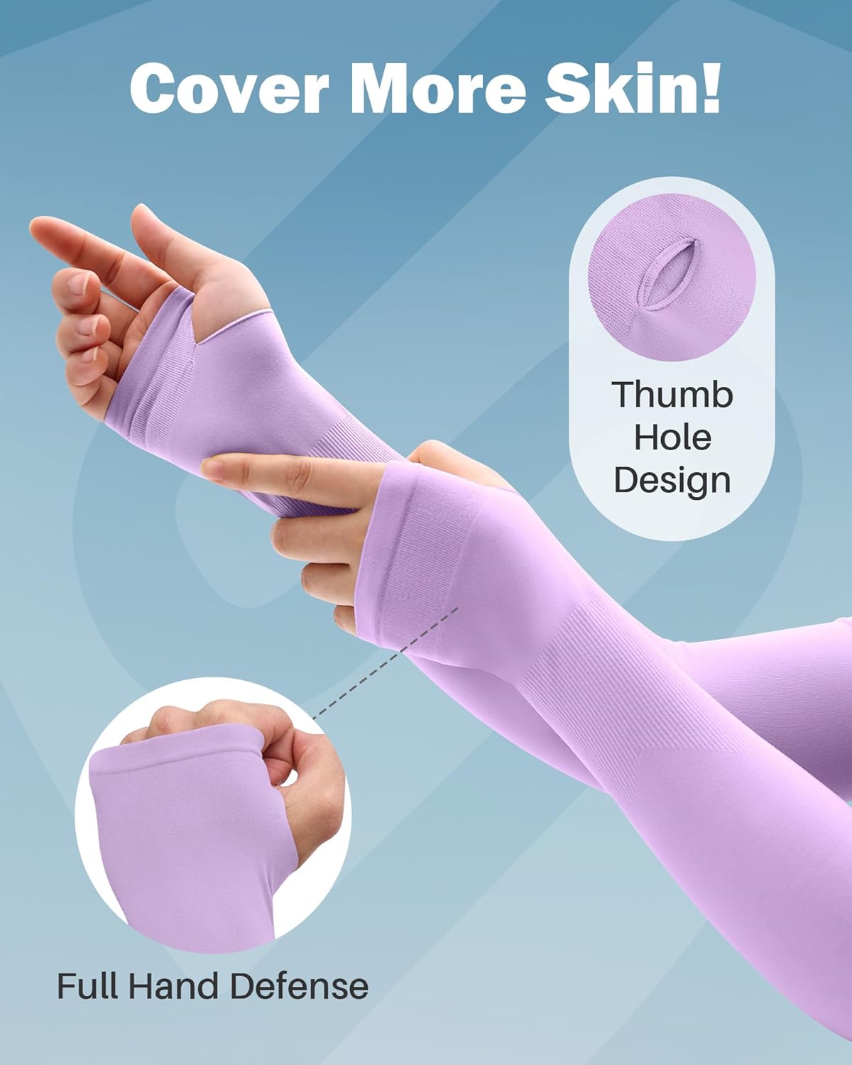 Arm Sleeves for Men Women UV Sun Protection Compression Arm Warmer Tattoo Cover Up, Sports Golf Cooling Sleeves