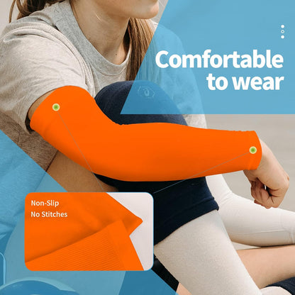 YESLIFE UV Sun Protection Arm Sleeves for Men & Women,UPF 50 Cooling Sports Sleeve