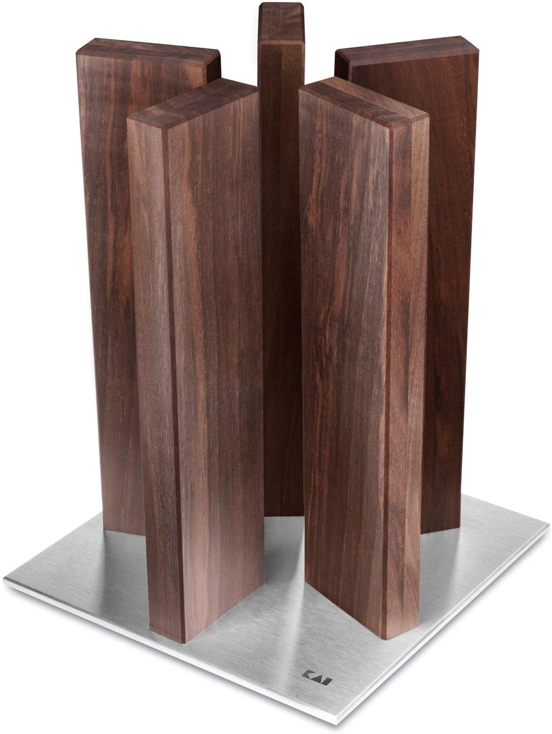 KAI STH-5 Knife Block, Walnut Wood with Precious