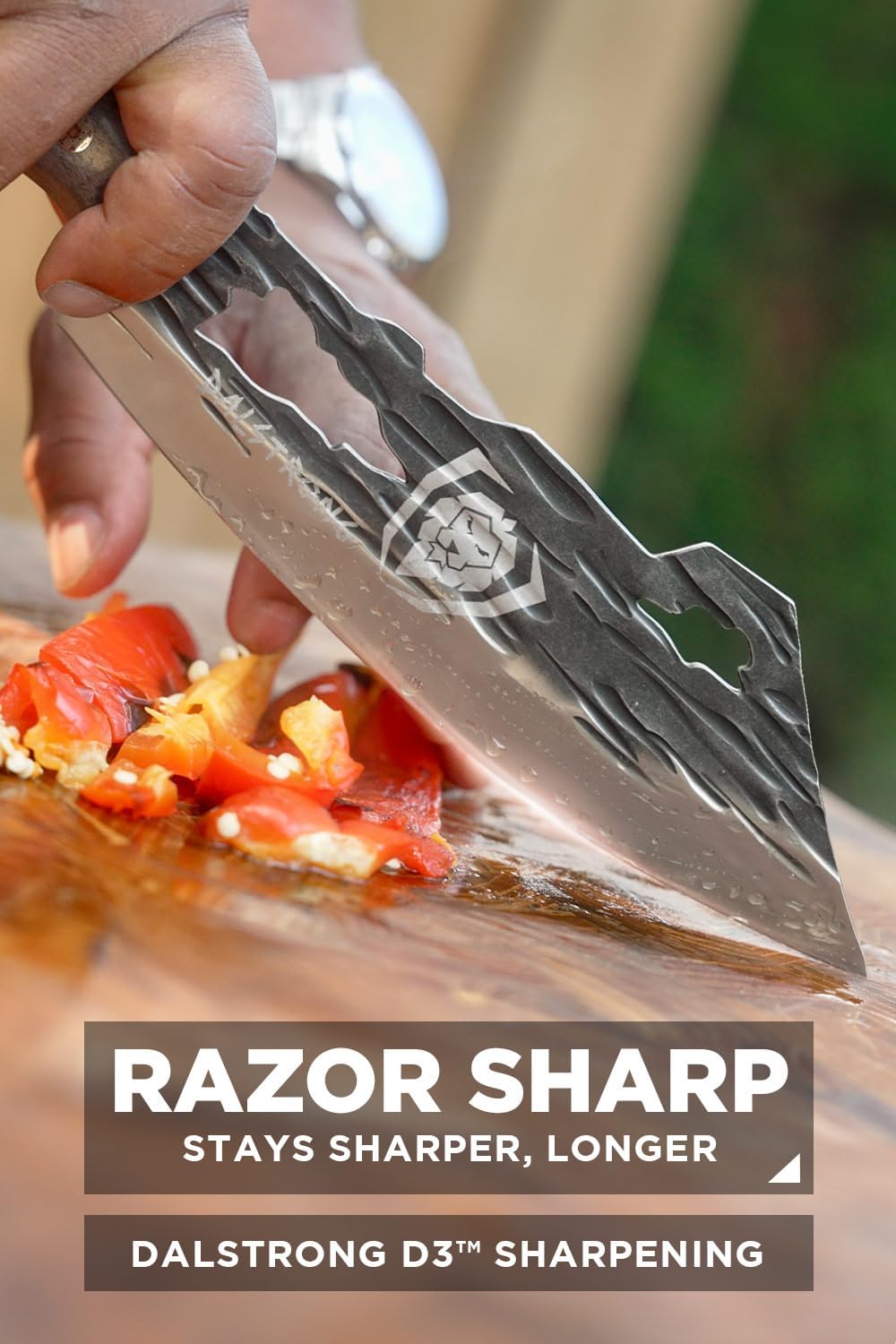 Dalstrong Curved Fillet Boning Knife 6”- Barbarian Series - Premium Swedish 14C28N High Carbon Stainless Steel - Black Brown Wood Handle Knife - Professional Fillet Knife- Sheath Included