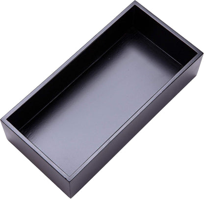 Bamboo Drawer Oragnizer Box, Kitchen Seasoning Organizer Tray, Tableware Knife Fork Organizer Box, Home Drawer Sorting Box, Bamboo 12"*4"