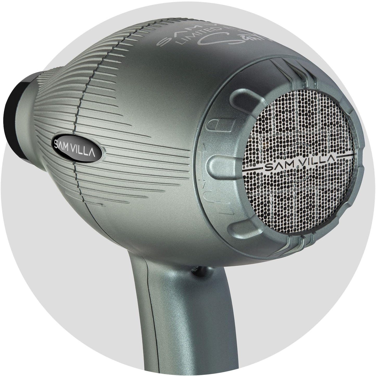 Sam Villa Lightweight & Quiet Ionic Professional Hair Dryer With Variable Speed & Temperature