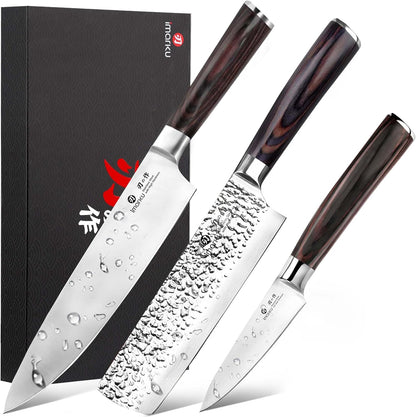 imarku Bread Knife 10 Inch: Japanese High Carbon Stainless Steel Professional Grade Serrated Bread Knife, Razor Sharp Edge Cake Knife for Homemade Bread/Bagels/Cake