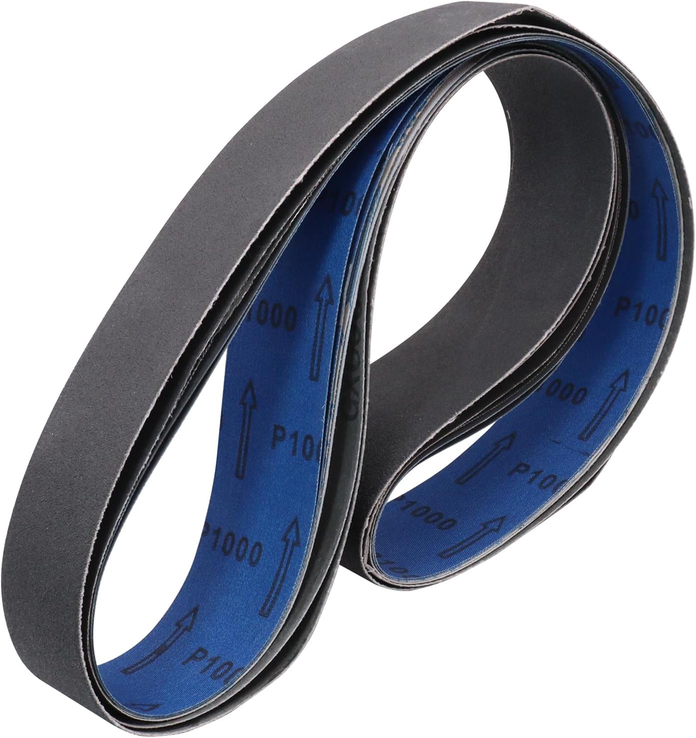 1x30 Inch Silicon Carbide Sanding Belts, 4 PCS Each of 80,120, 240, 400, 800,1000 Grits Knife Sharpening Belt Kits for 1 x 30 Inch Belt Sander, 24 Pack