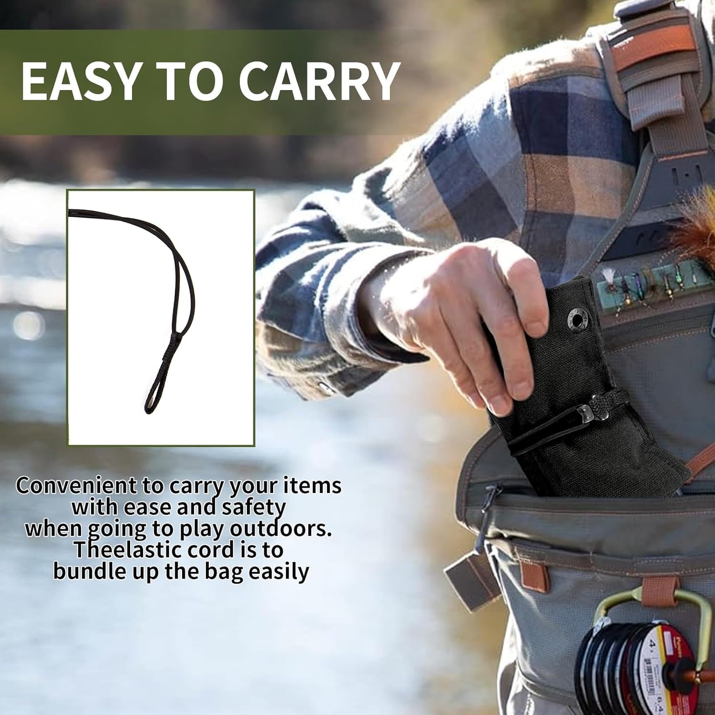 Pocket Knife Roll, Pocket Knife Storage with 6 Slots for Olight Small Tool Roll, Mini EDC Pouch, Tactical Multifunctional Storage Bag